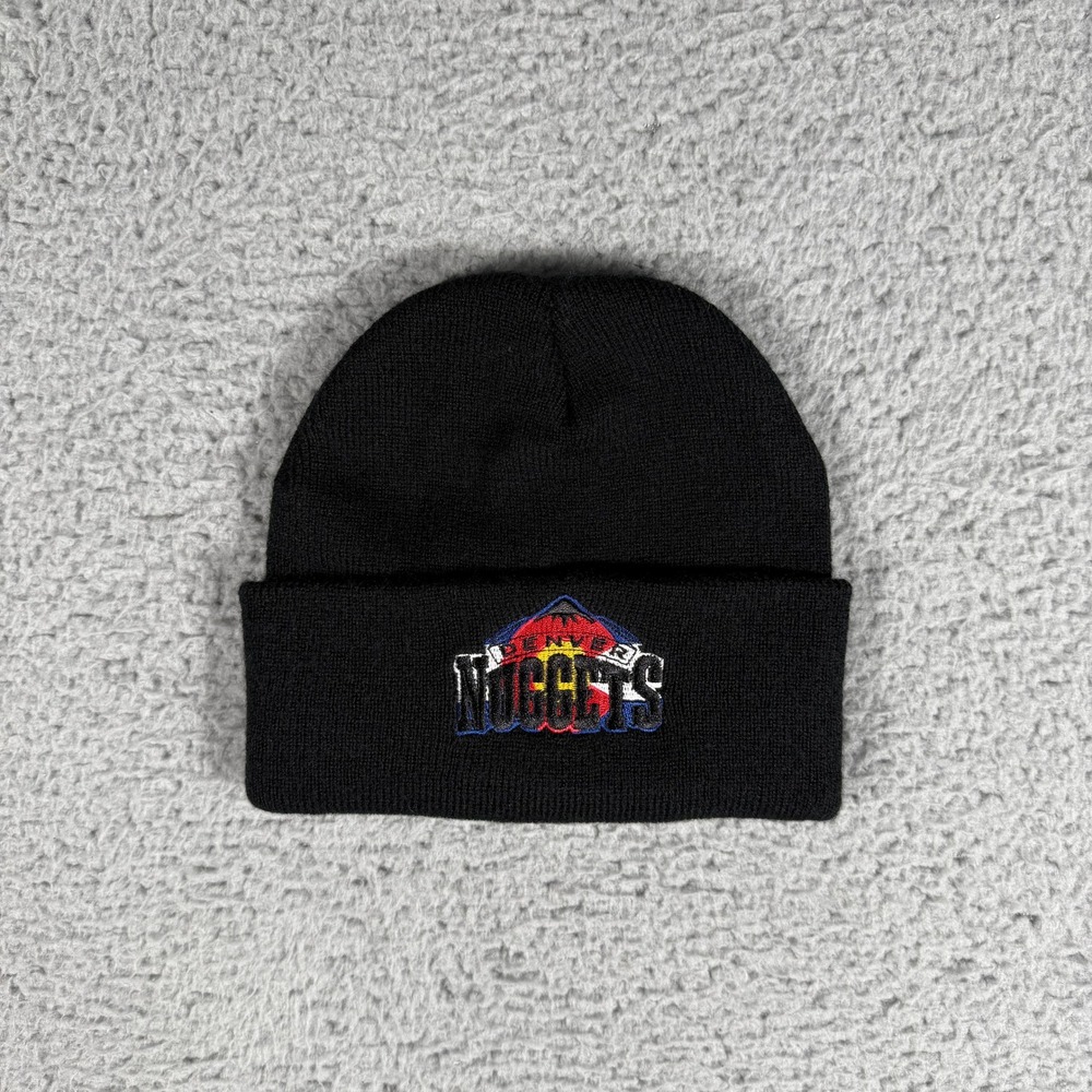 Denver Nuggets Beanie Cuffed NBA Black O/S Colorado